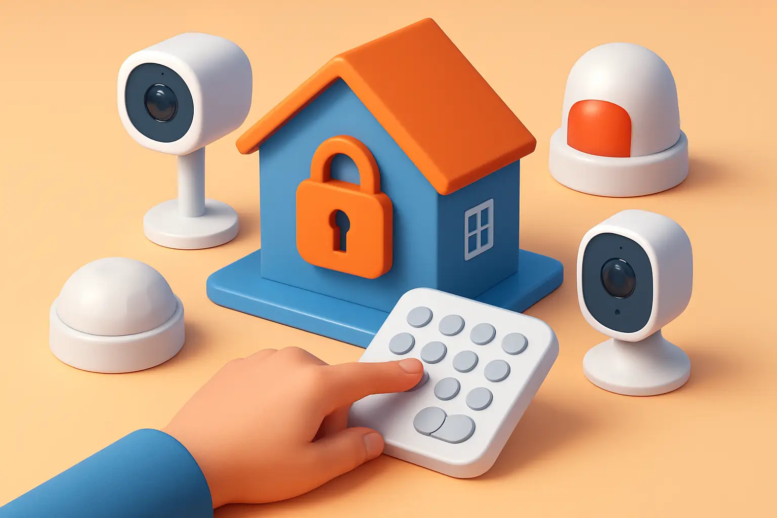 Easy Home Security Systems That Actually Feel Easy